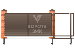 Раздвижные ворота Doorhan 2200×2500 ЗМК-6895