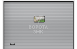 Въездные ворота секционные 2125×3000 ЗМК-3148