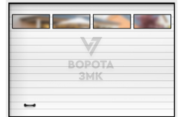 Секционные ворота Hormann 2500×2125 ЗМК-2995